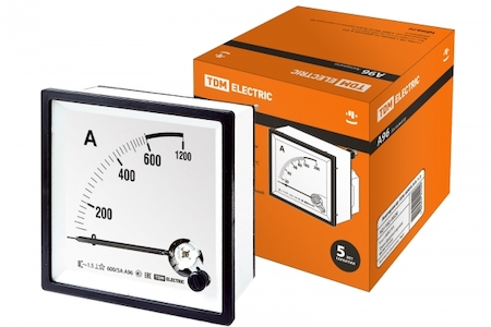 TDM ELECTRIC SQ1102-0020 Амперметр А96   600А/5А-1.5 TDM
